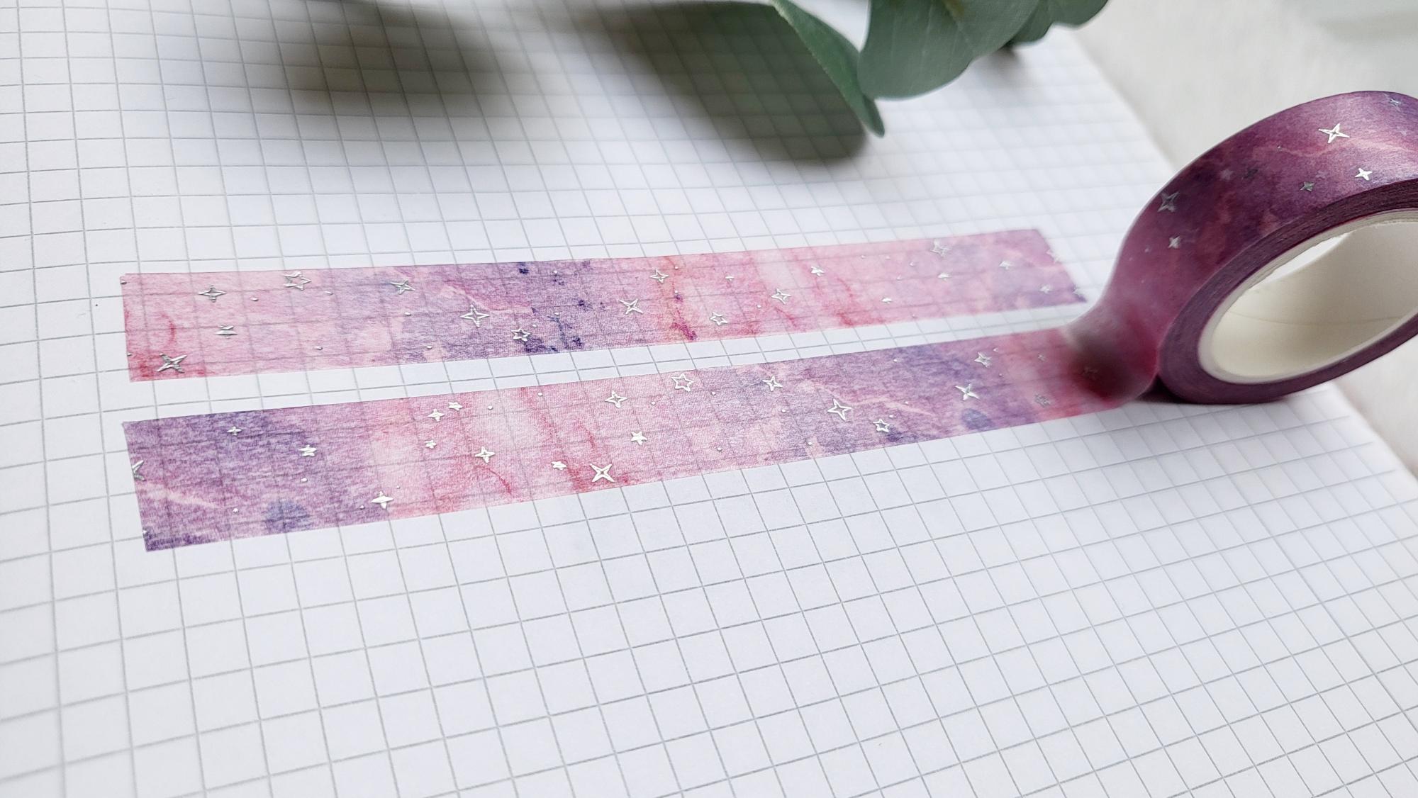 Washi Tape Pink Purple